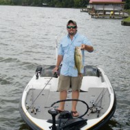At Lake Livingston, sleep in to catch bass