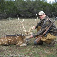 Exotic roar from an aged axis buck