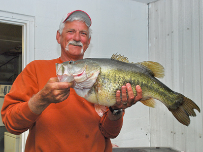 Randy Jackson of Mineral Wells caught a 13.03-pound largemouth from O.H. Ivie Reservoir.