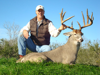 STAR HUNTER: Former Baylor and NFL quarterback Brad Goebel recently harvested a white-tailed deer scoring 199 in Texas, adding another trophy to his collection.
