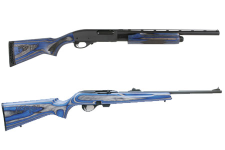 Remington Model 870 Jr. 20Ga Pump Shotgun, Remington Model 597 22LR Semi-Auto Rifle