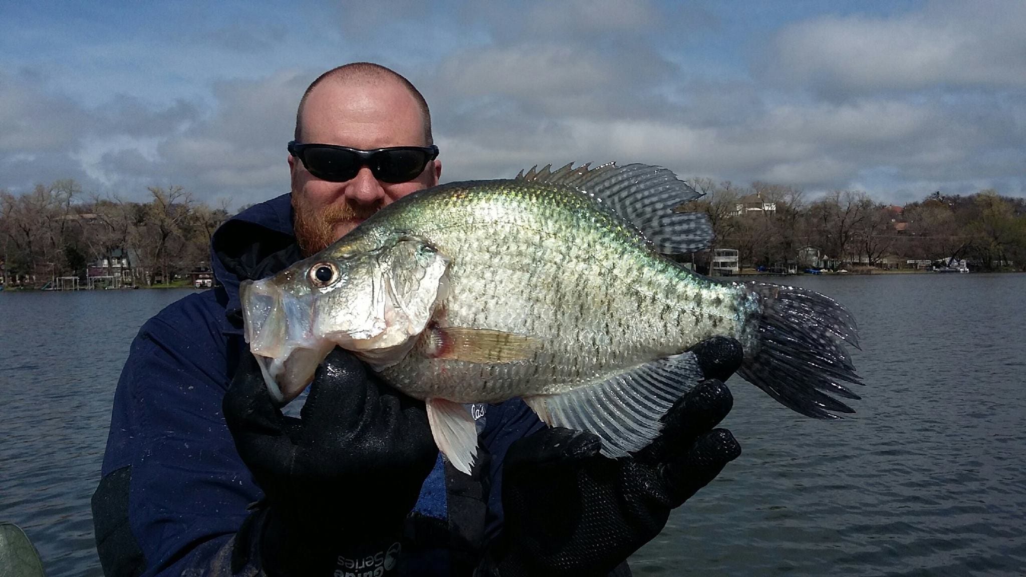 Lake record for White Crappie just waiting to be caught at Lake